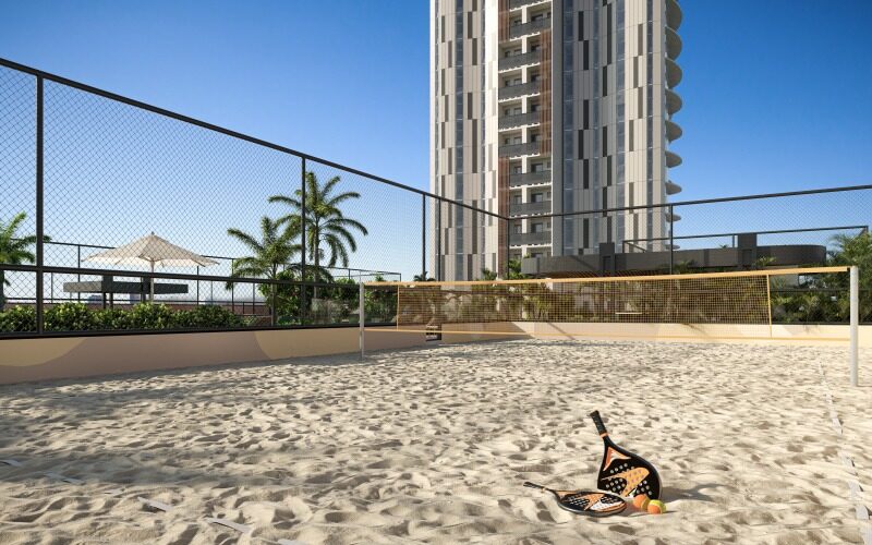 Lazer pilotis e cobertura